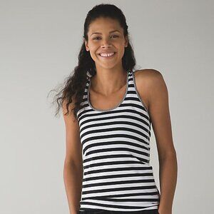Lululemon Stripe Cool Racerback Tank